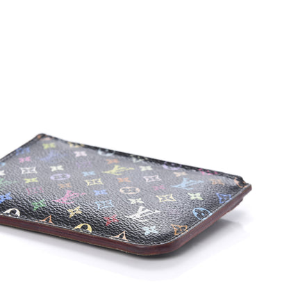 Louis Vuitton Monogram Multicolor Key Pouch Black Grenade 7 of 12