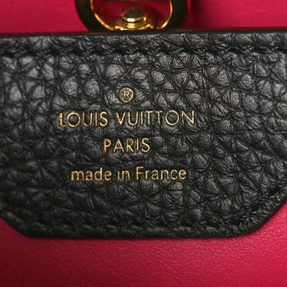 Louis Vuitton Taurillon Capucines BB Black 6 of 9