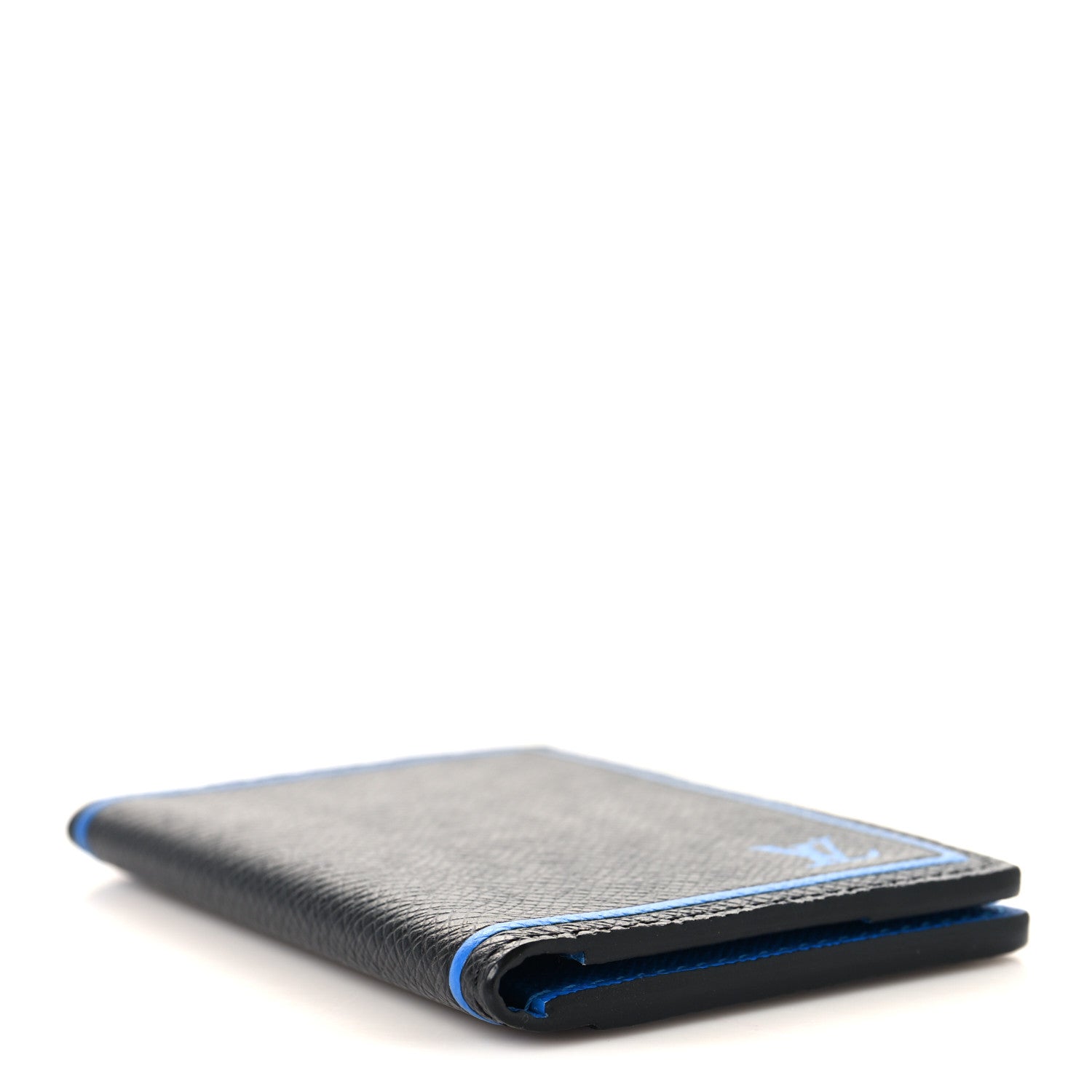Louis Vuitton Taiga Pocket Organizer Black Blue 4 of 7