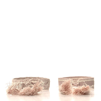 Christian Dior Woven Cotton J'Adior Friendship Bracelet Set Pink 3 of 3