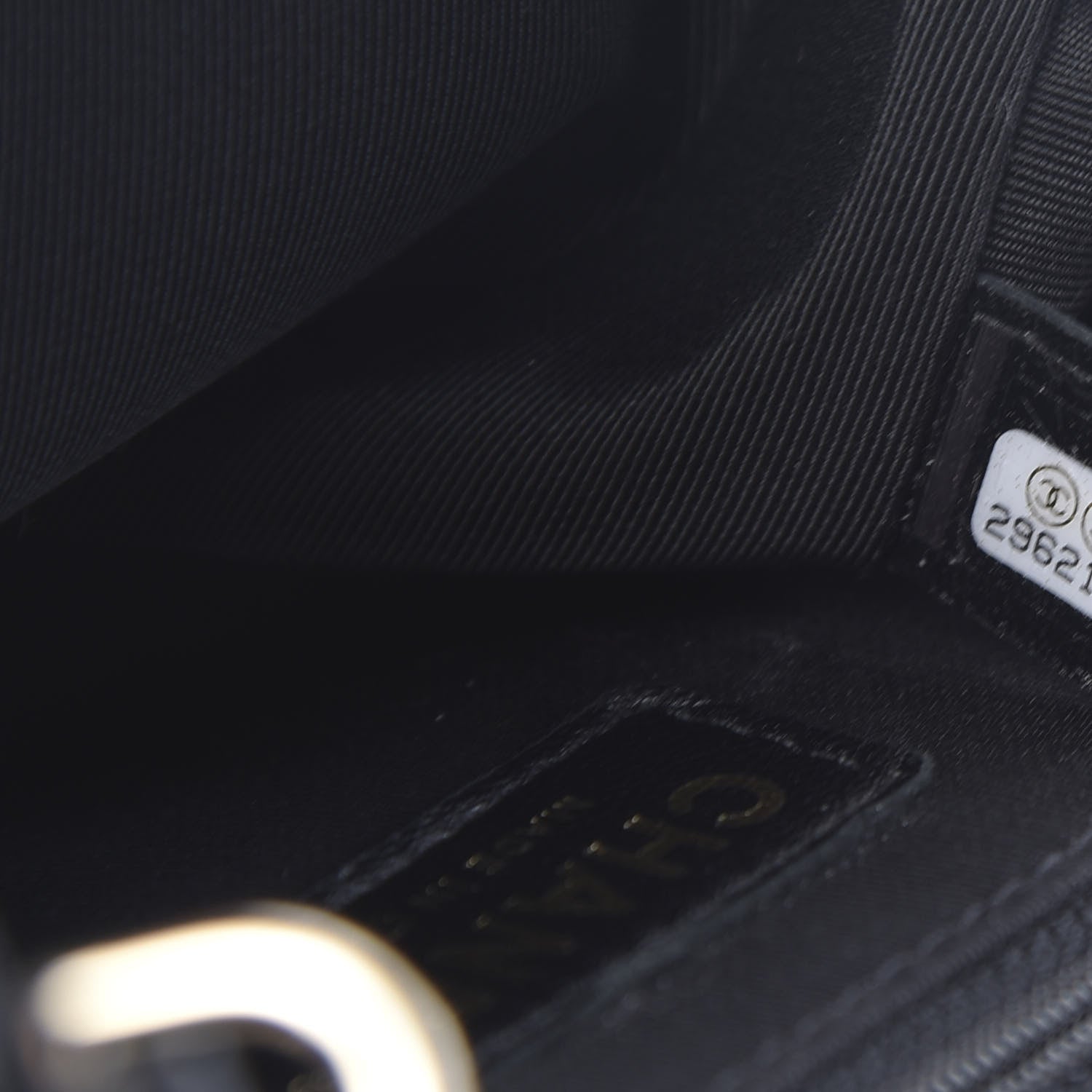 Chanel Lambskin Quilted Studded CC Flap Black 7 of 11