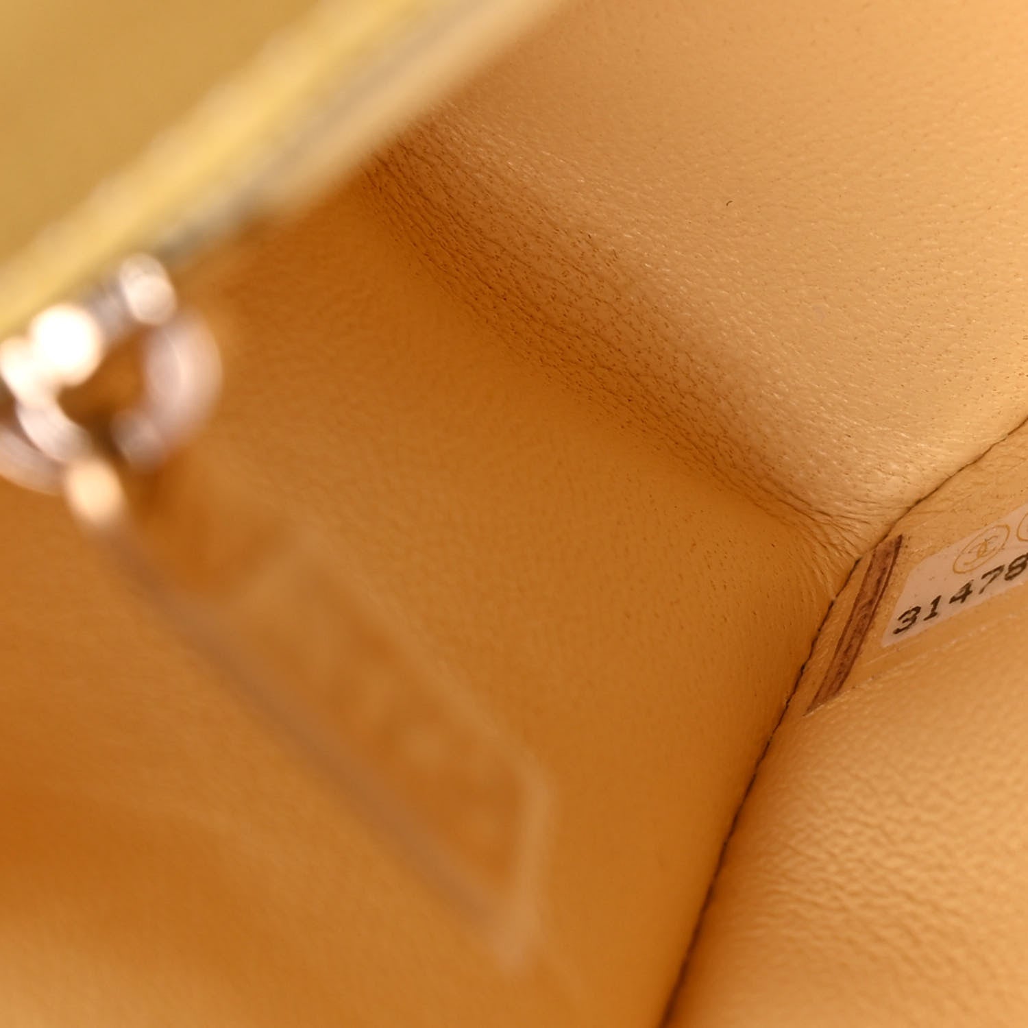 Chanel Caviar Quilted Mini Sweet Classic Flap Yellow 9 of 11