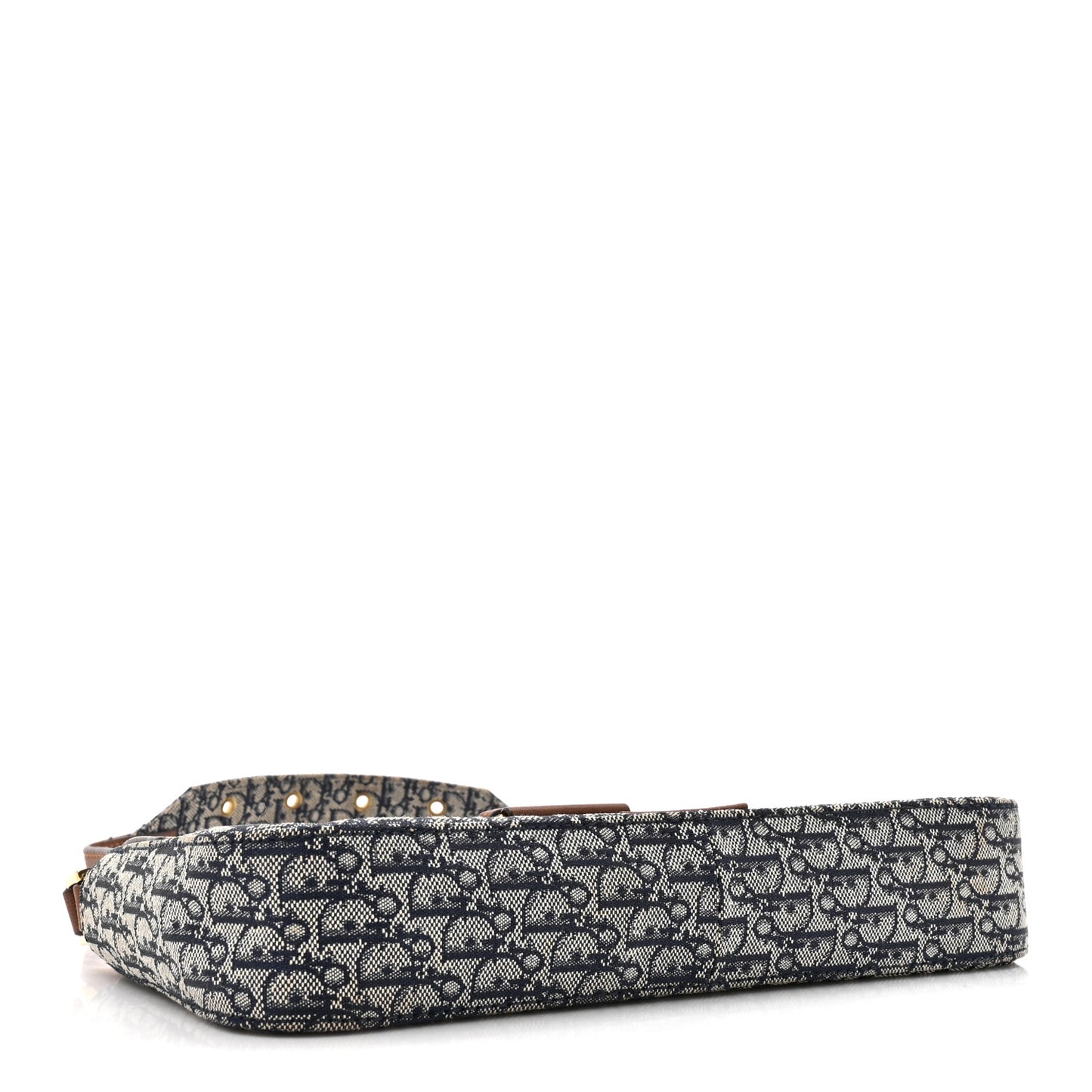 Monogram Trotter Street Chic Shoulder Bag Blue Brown
