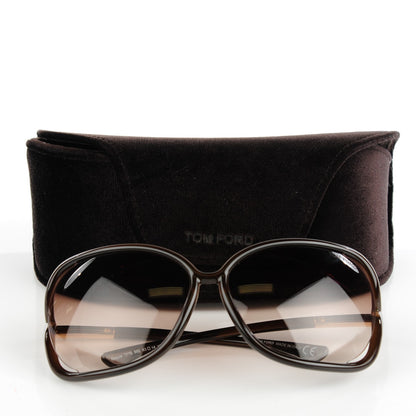 Tom Ford Raquel Sunglasses TF76 Dark Brown 7 of 7