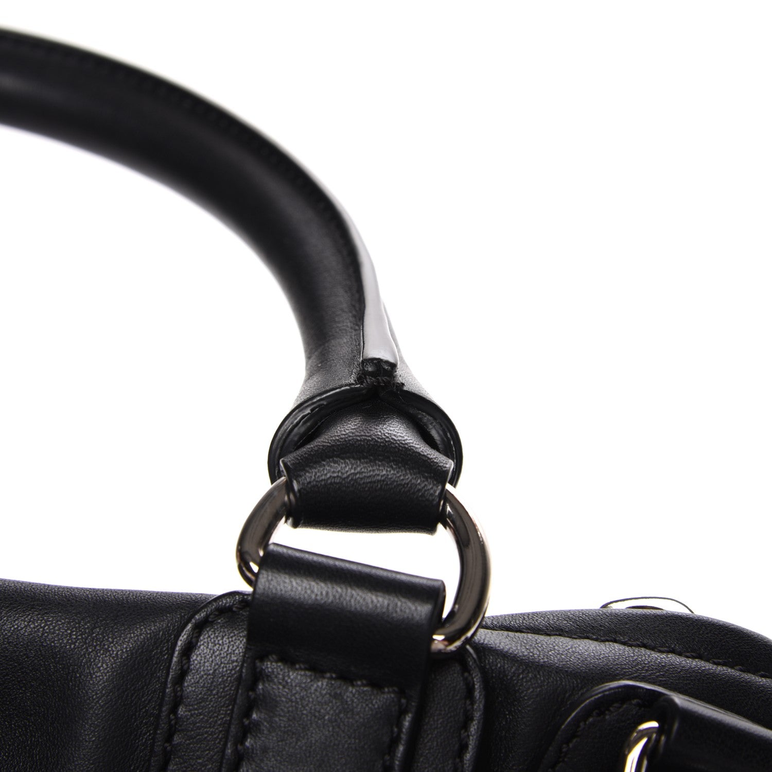 Givenchy Calfskin Crocodile Embossed Medium Pandora Black 9 of 12