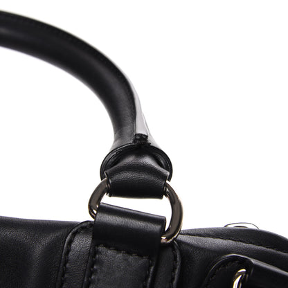 Givenchy Calfskin Crocodile Embossed Medium Pandora Black 9 of 12