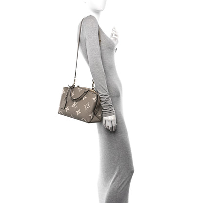 Louis Vuitton Empreinte Monogram Giant Petit Palais Tourterelle Creme 2 of 9