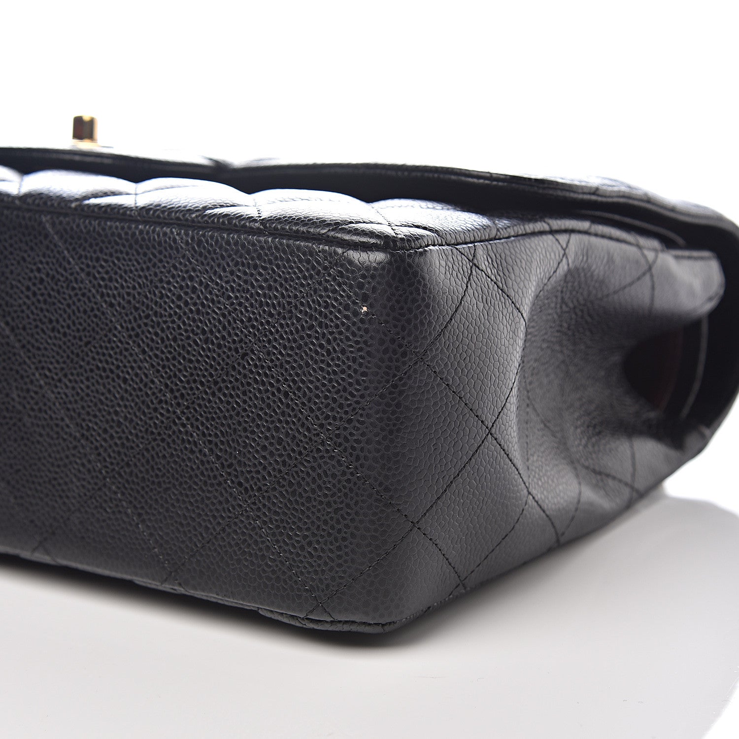 Chanel Caviar Quilted Jumbo Double Flap Black 8 of 9