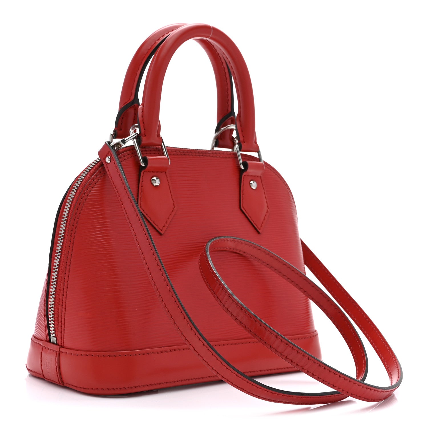 Louis Vuitton Epi Alma BB Coquelicot 3 of 10