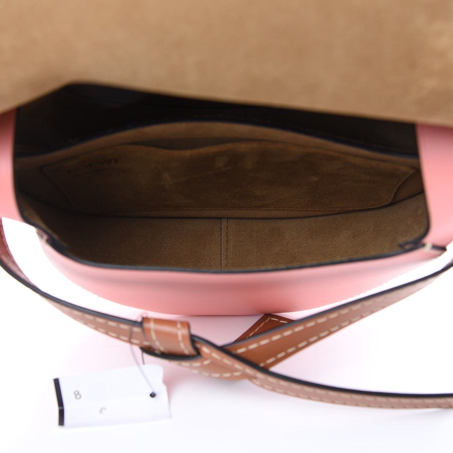 Calfskin Small Gate Crossbody Bag Orange Blossom
