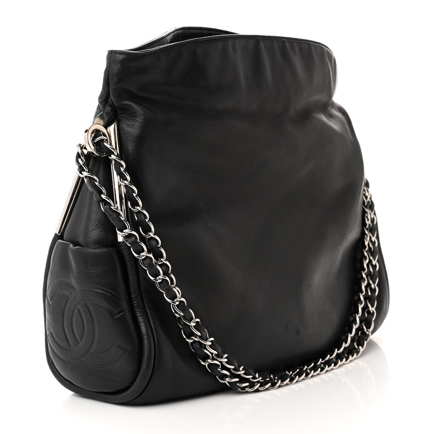 Chanel Lambskin Medium Ultimate Soft Tote Black 3 of 11