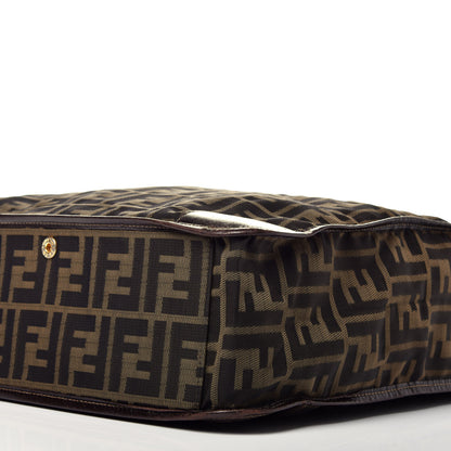 Fendi Zucca Shopping Tote Tobacco 9 of 9
