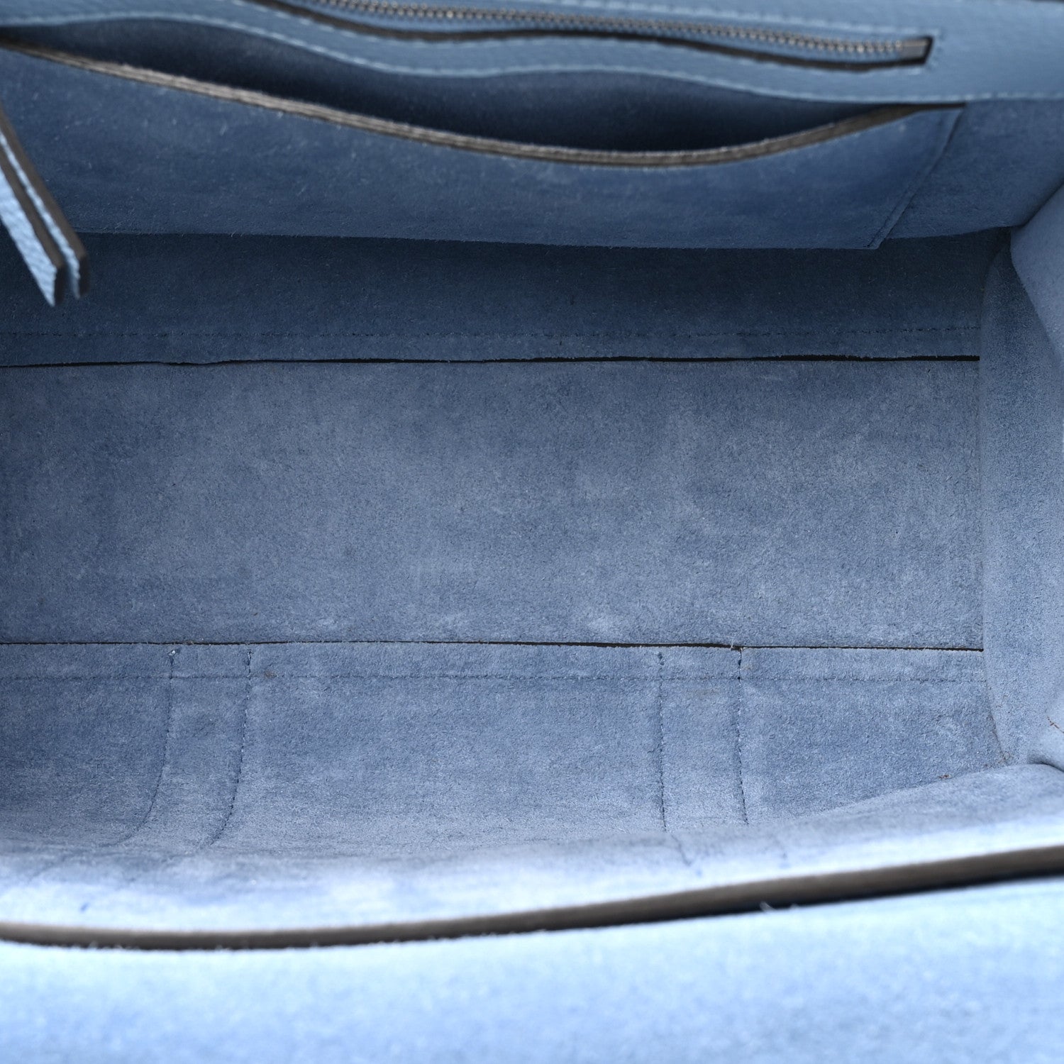 Mulberry Classic Grain Calfskin Small Bayswater Porcelain Blue 4 of 15