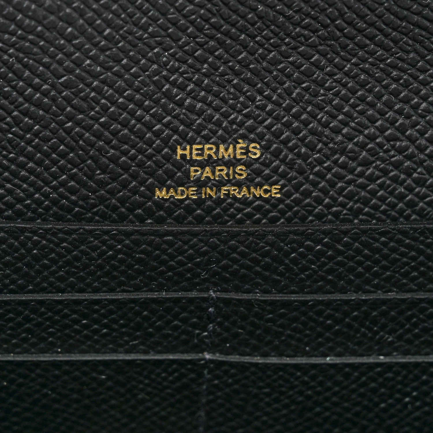 Hermes Epsom Maillon Wallet To Go Black 6 of 11