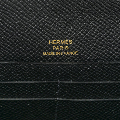 Hermes Epsom Maillon Wallet To Go Black 6 of 11