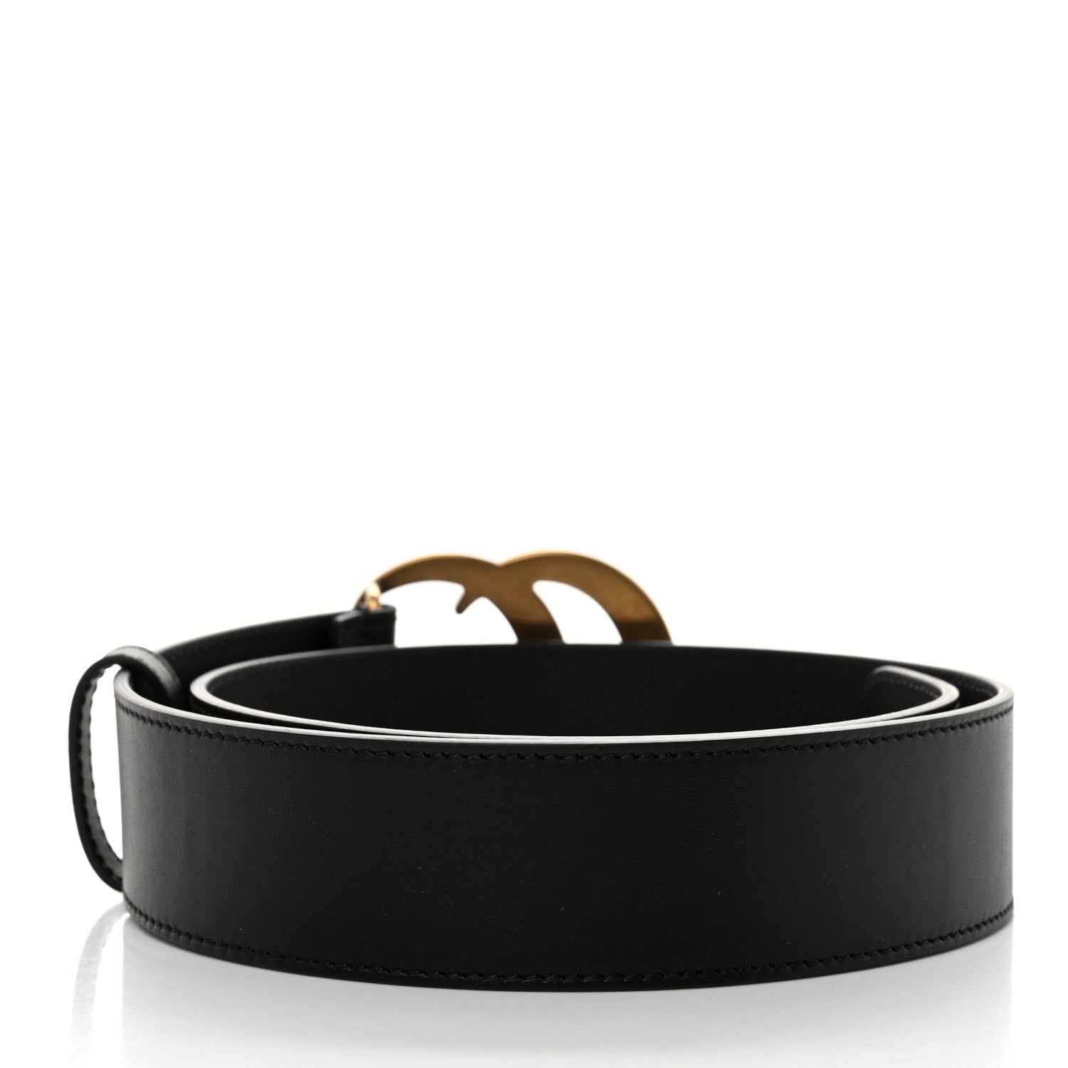 Gucci Calfskin Double G 40mm Belt 70 28 Black 2 of 5