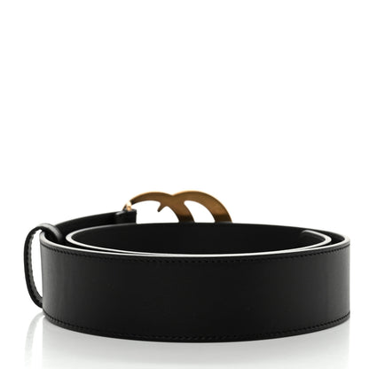 Gucci Calfskin Double G 40mm Belt 70 28 Black 2 of 5