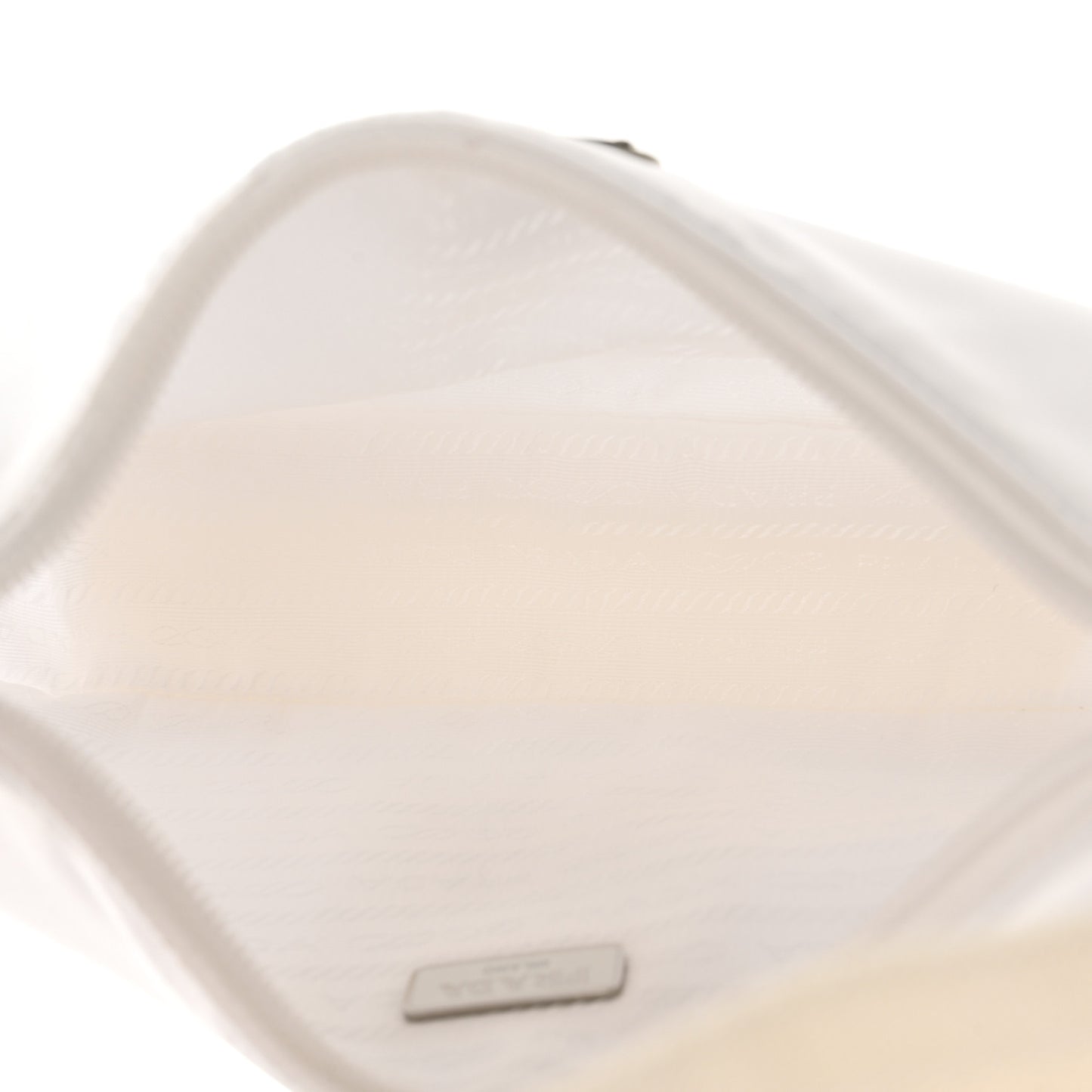 Tessuto Nylon Mini Re-Edition 2000 Bag White