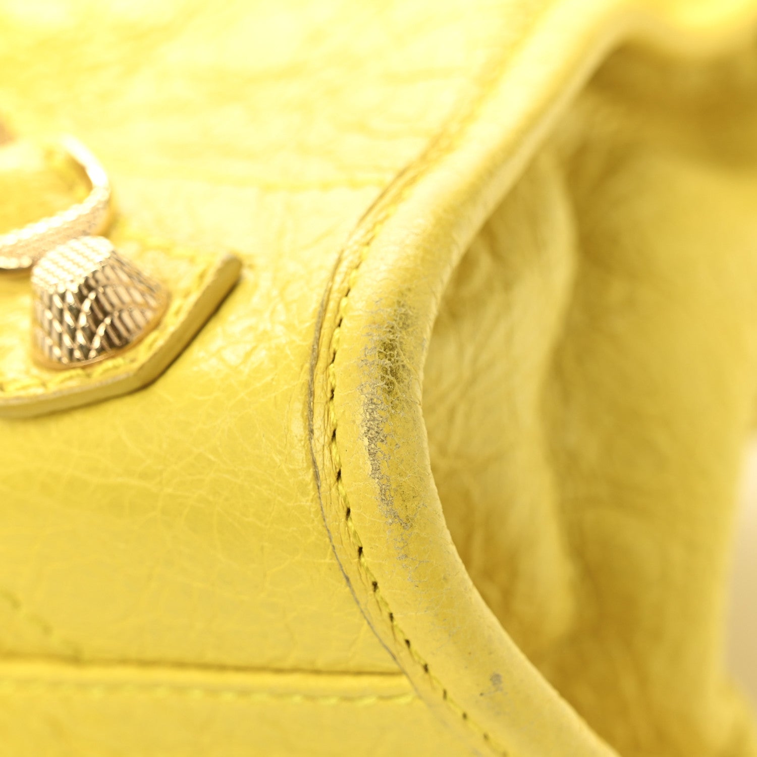 Balenciaga Agneau Giant 12 Gold Hardware City Curry 13 of 13