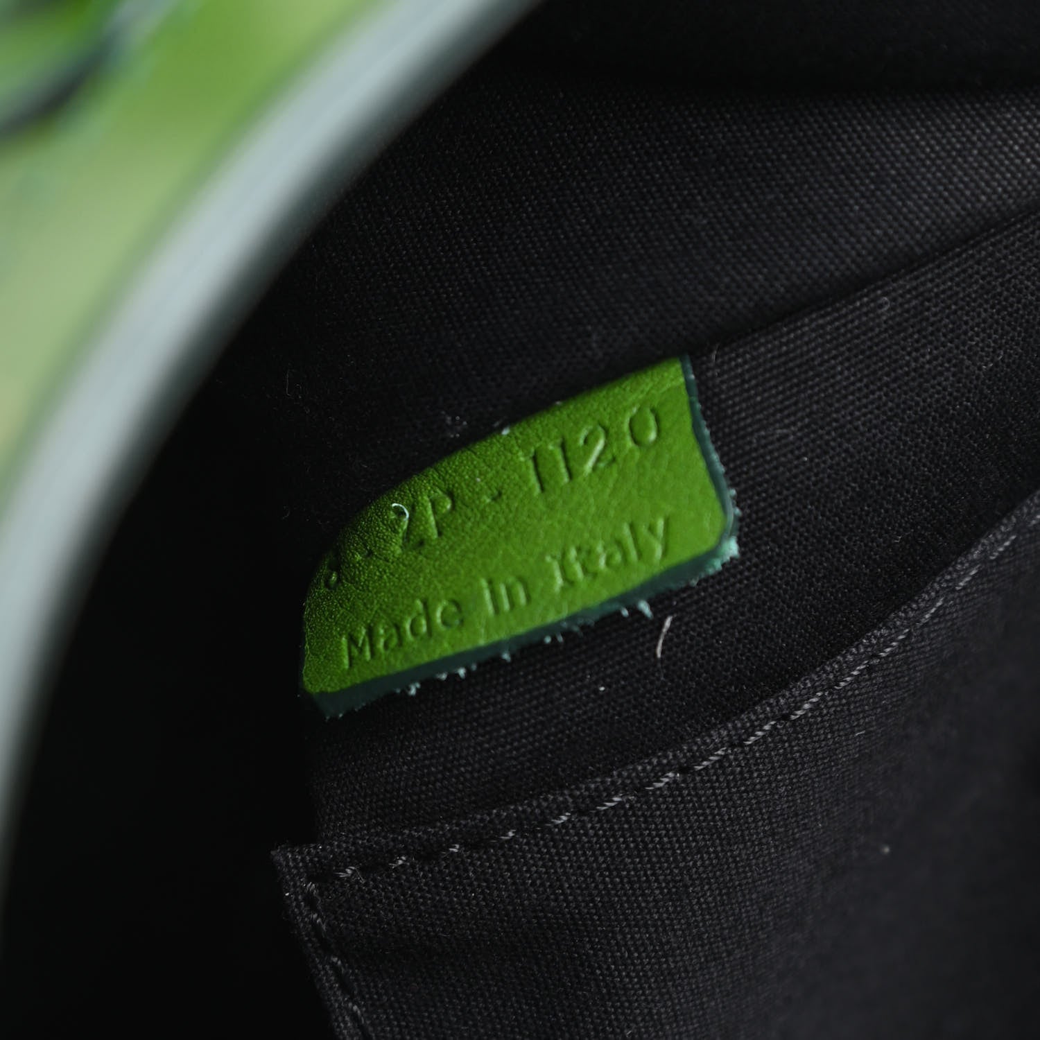 Celine Smooth Calfskin Nano Luggage Grass Green 7 of 15