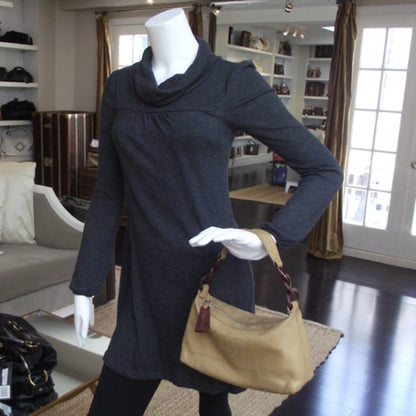 Chanel Caviar CC Wood Chain Hobo 2 of 11