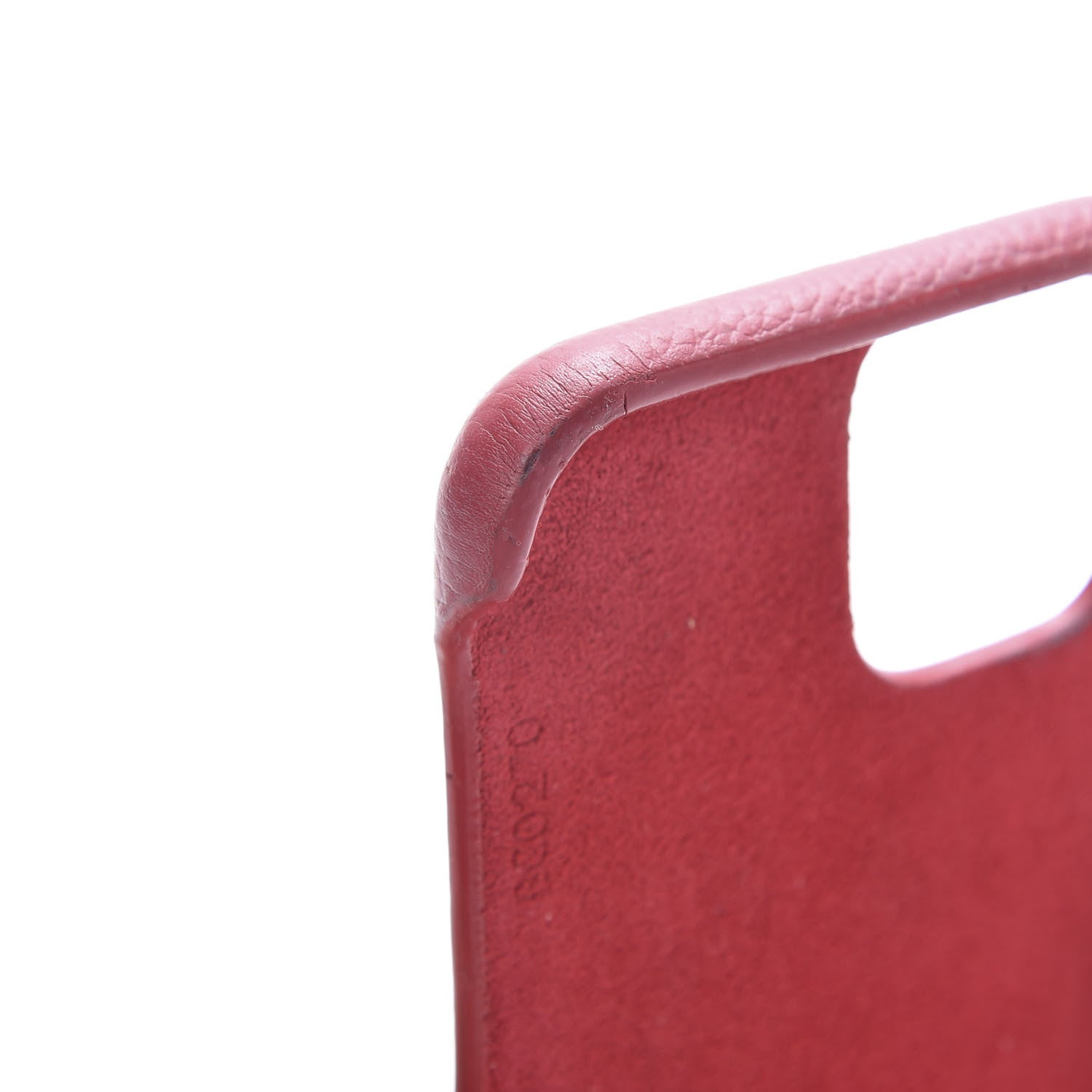Louis Vuitton Calfskin Monogram iPhone 11 Pro Bumper Scarlet 10 of 13