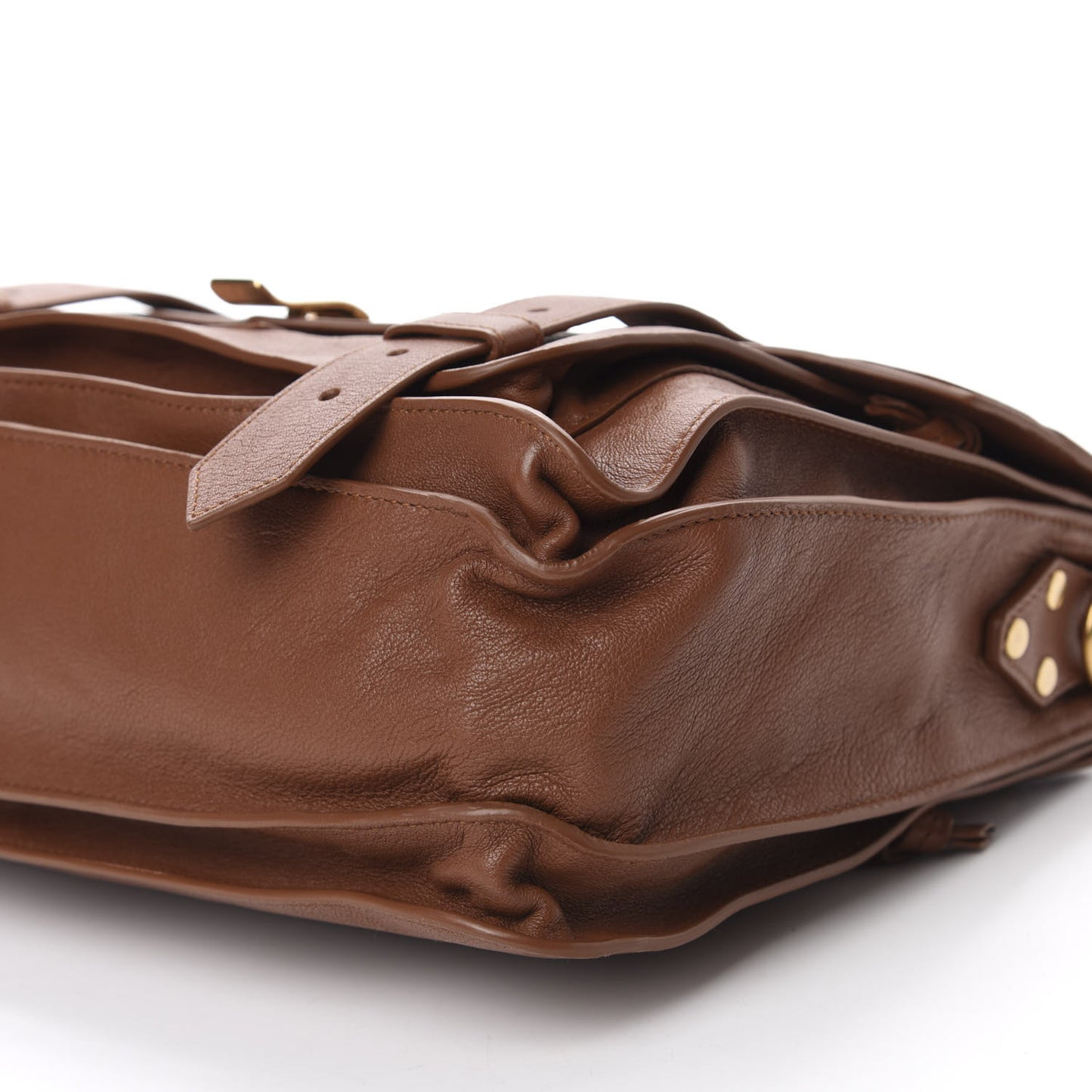 Lambskin Medium PS1 Satchel Saddle
