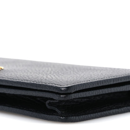 Gucci Calfskin Mini GG Marmont Chain Wallet Black 10 of 10