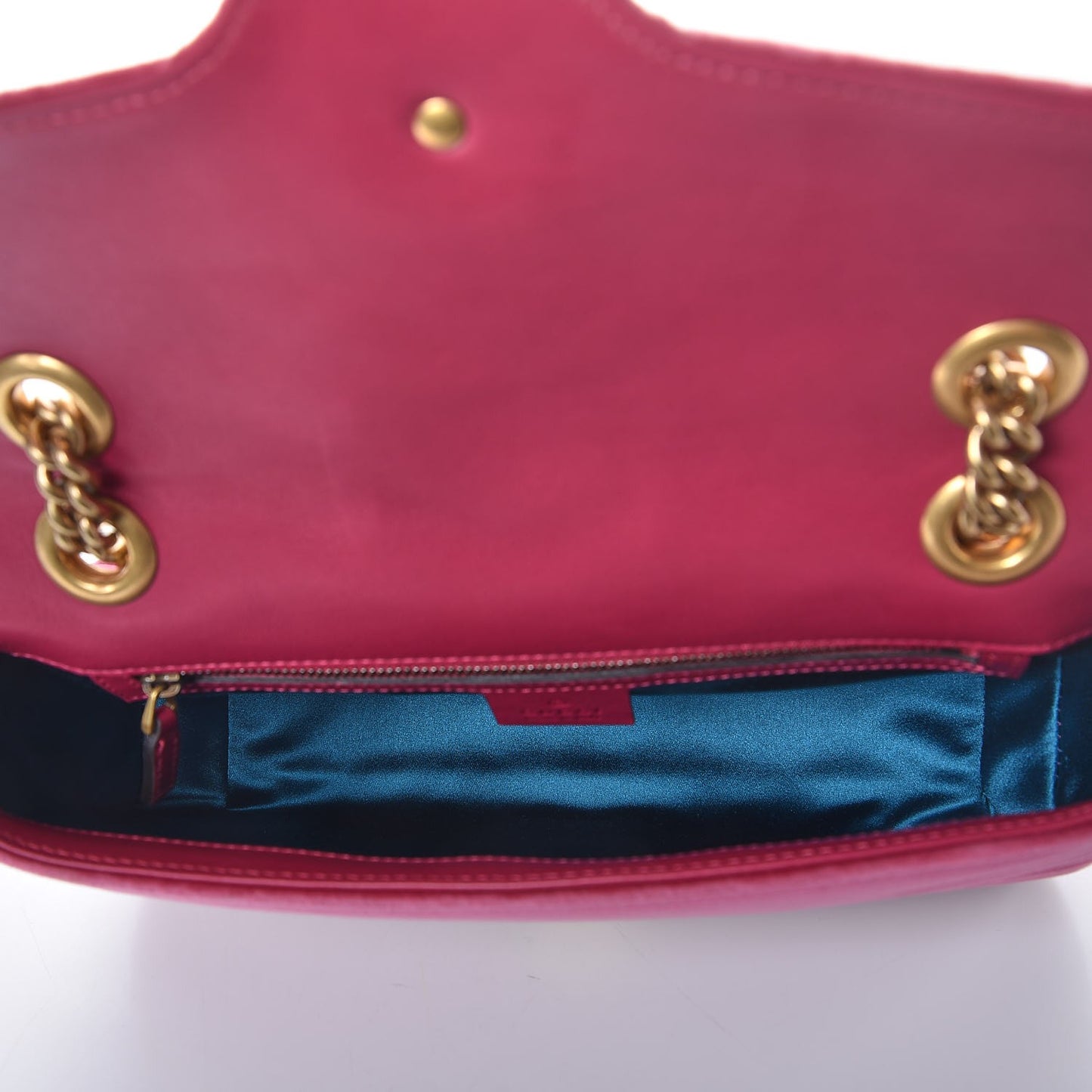 Velvet Matelasse Small GG Marmont Shoulder Bag Light Raspberry Rose