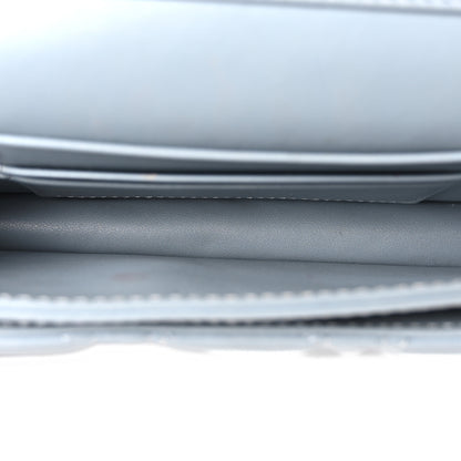Christian Dior Lambskin Cannage Mini My Dior Top Handle Clutch Cloud Blue 5 of 10