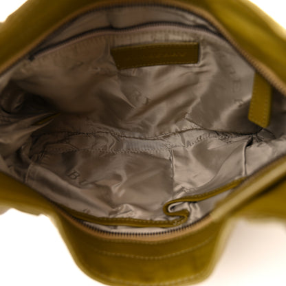 Burberry Calfskin Studded Alverton Hobo Green 5 of 16