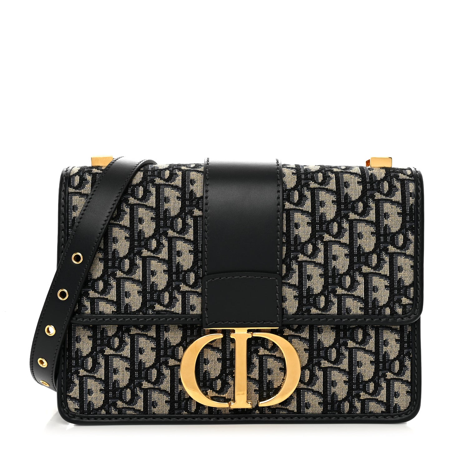 Oblique 30 Montaigne Flap Bag Blue