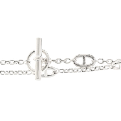 Hermes Sterling Silver Farandole Necklace 160 4 of 5