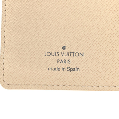 Louis Vuitton Damier Azur Small Ring Agenda Cover 6 of 8