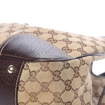 Gucci Monogram Medium Princy Tote Dark Brown 9 of 20