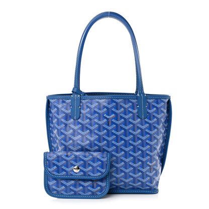 Goyard Goyardine Reversible Mini Anjou Sky Blue 1 of 18