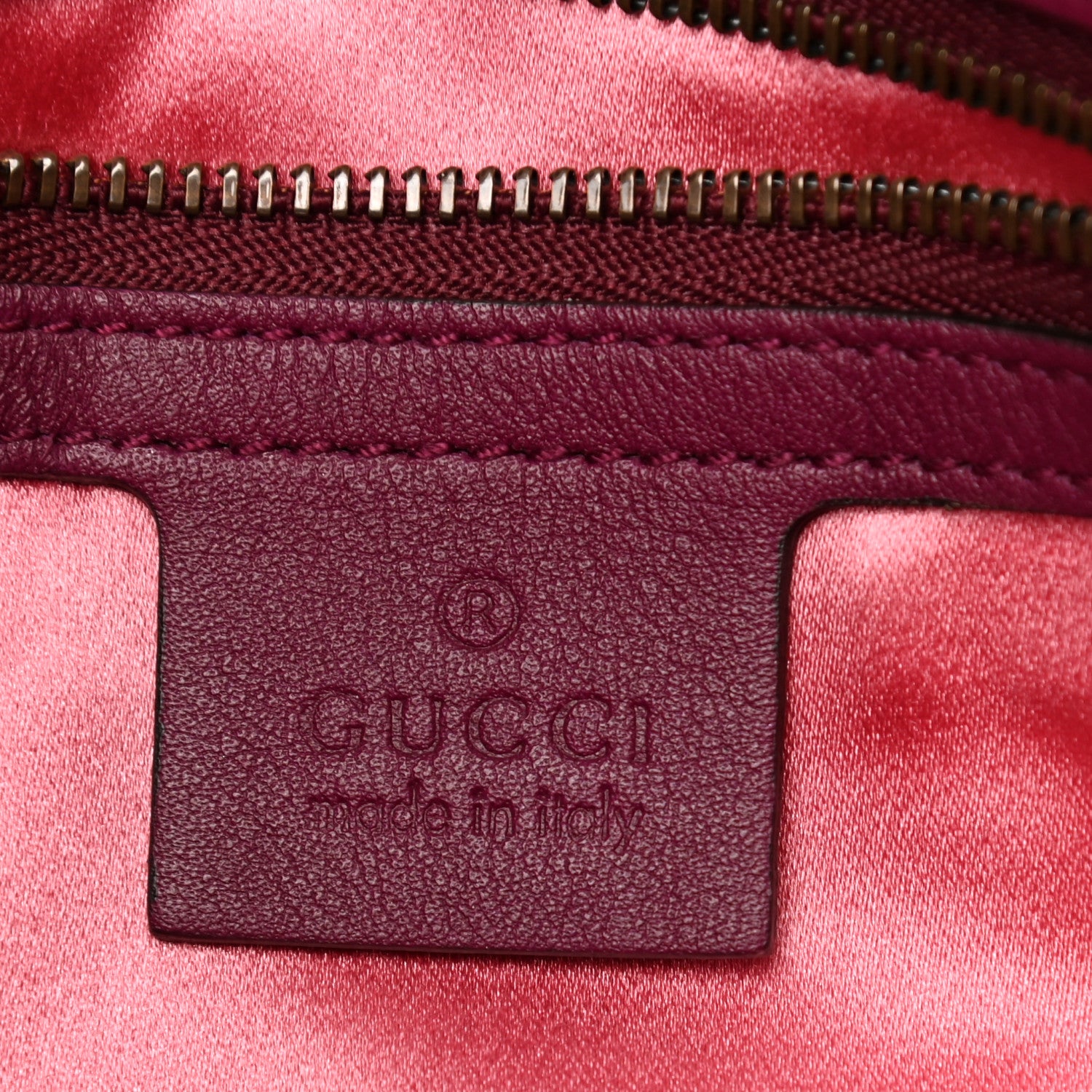 Gucci Velvet Matelasse Medium GG Marmont Shoulder Bag Fuchsia Violet Cyclamen 6 of 10