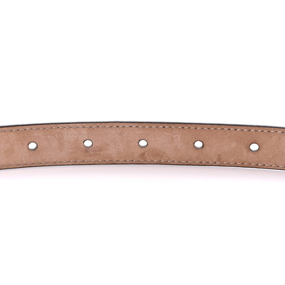 Gucci Calfskin Crystal Interlocking G Belt 80 32 Sasso 4 of 6