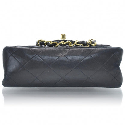 Chanel Lambskin Quilted Mini Flap Black 6 of 10