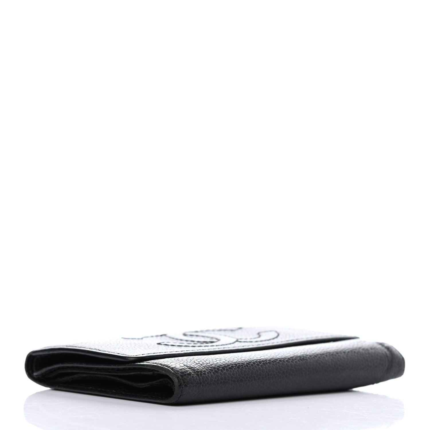Chanel Caviar Timeless CC Flap Wallet Black 4 of 9