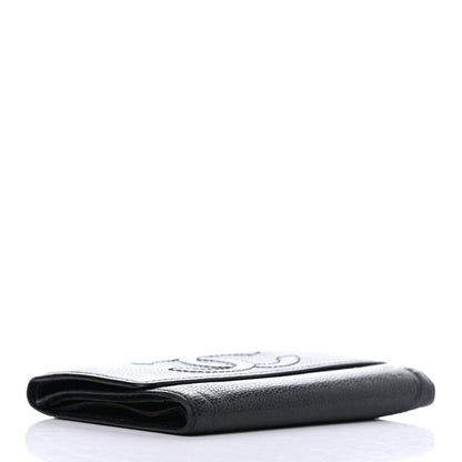 Chanel Caviar Timeless CC Flap Wallet Black 4 of 9