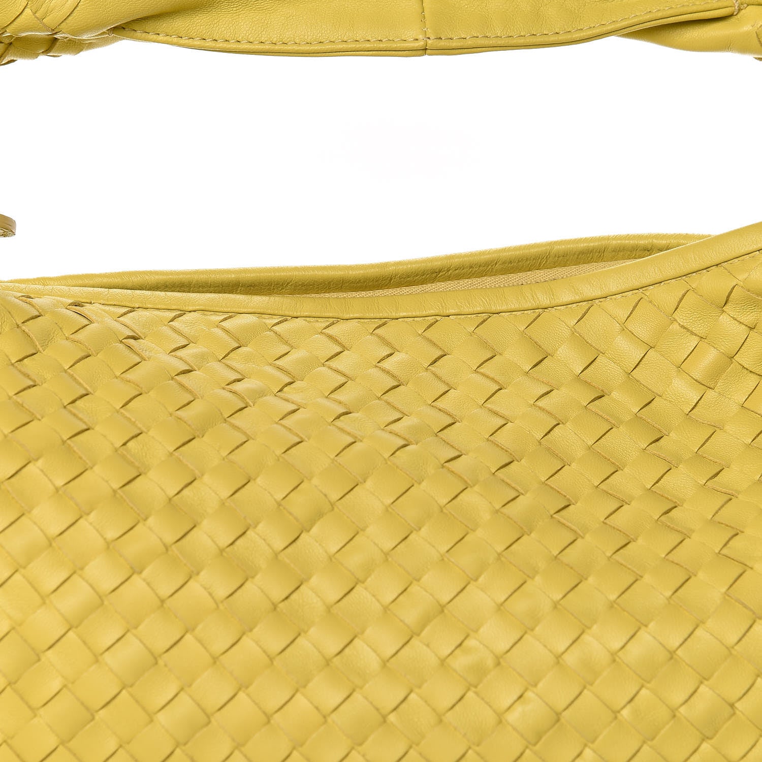 Bottega Veneta Nappa Intrecciato Large Veneta Hobo Yellow 11 of 11