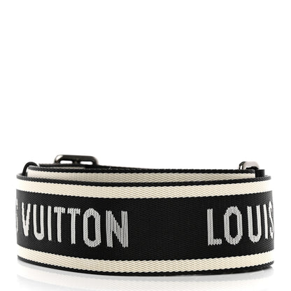 Louis Vuitton Nylon Jacquard Sporty Bandouliere Shoulder Strap Black 2 of 4