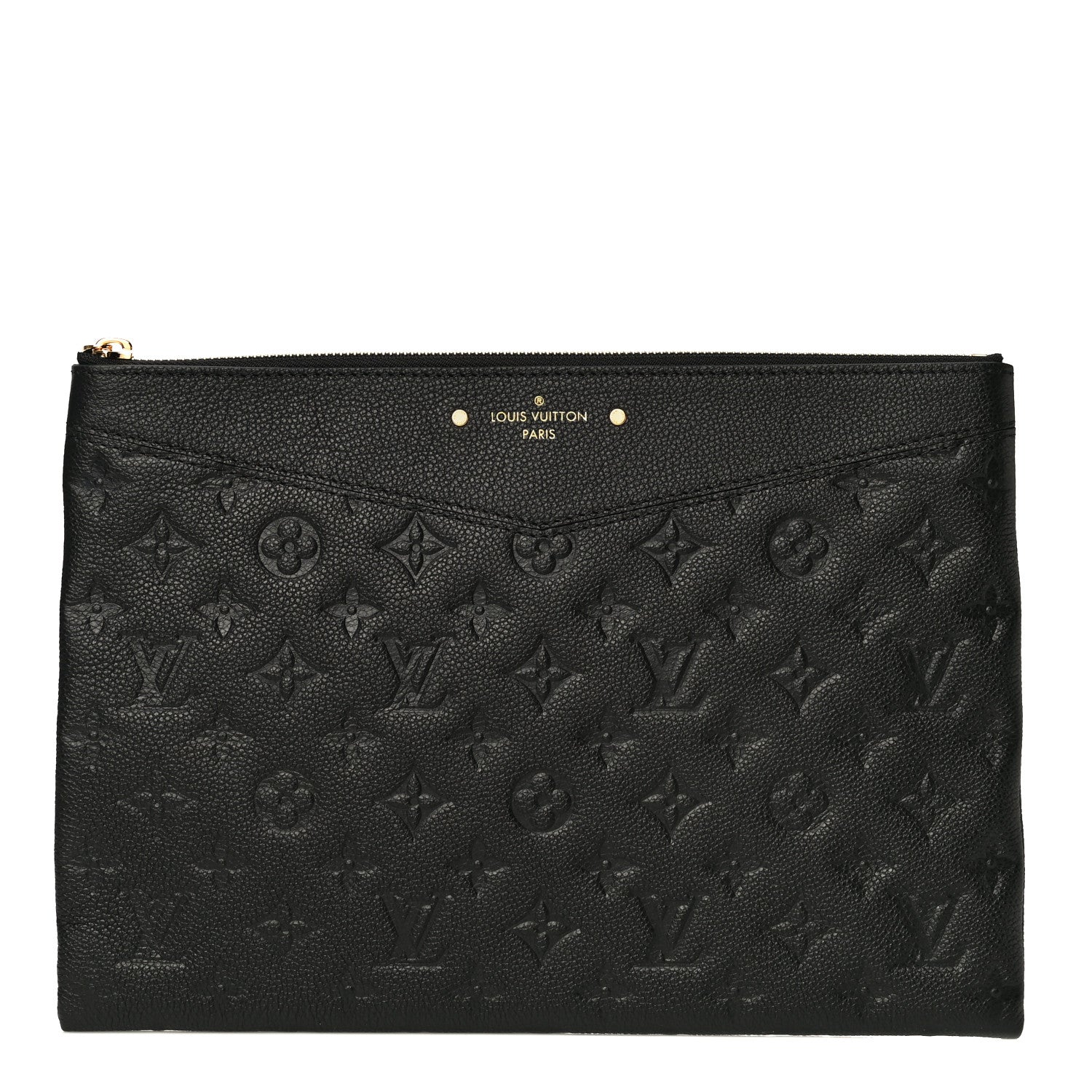 Louis Vuitton Empreinte Daily Pouch Black 1 of 9