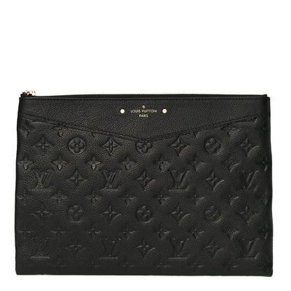Louis Vuitton Empreinte Daily Pouch Black 1 of 9