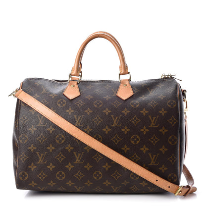 Louis Vuitton Monogram Speedy Bandouliere 35 1 of 10