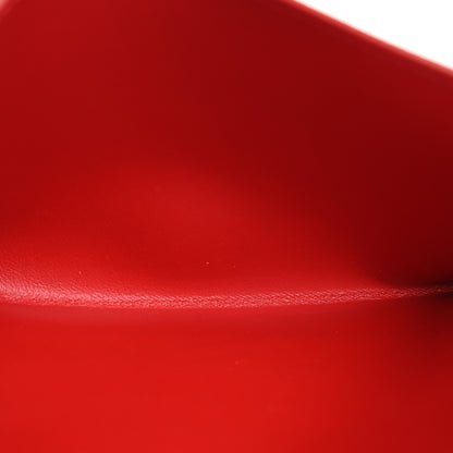 Louis Vuitton Calfskin Felicie Card Holder Insert Cherry 5 of 11