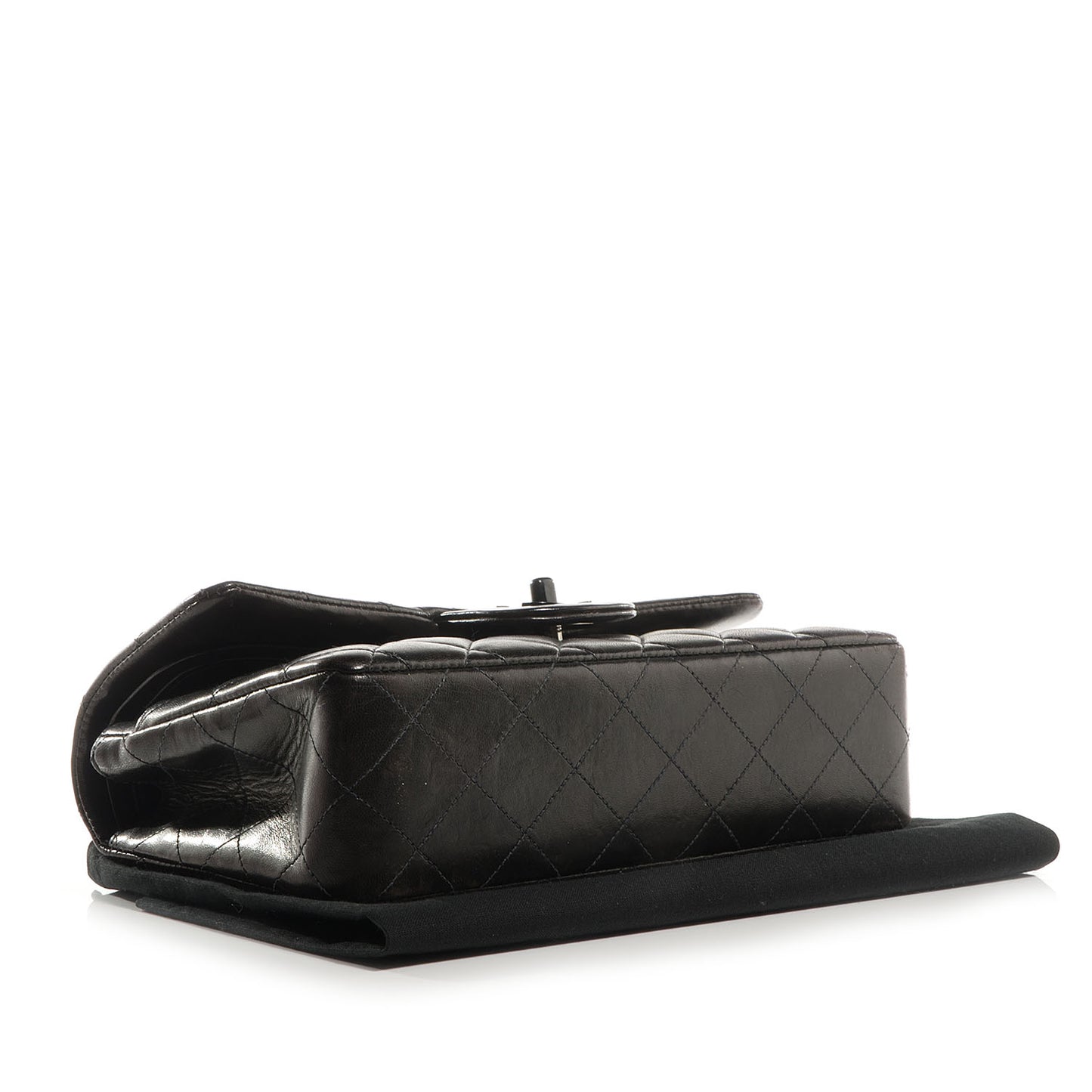Lambskin Small Double Flap So Black
