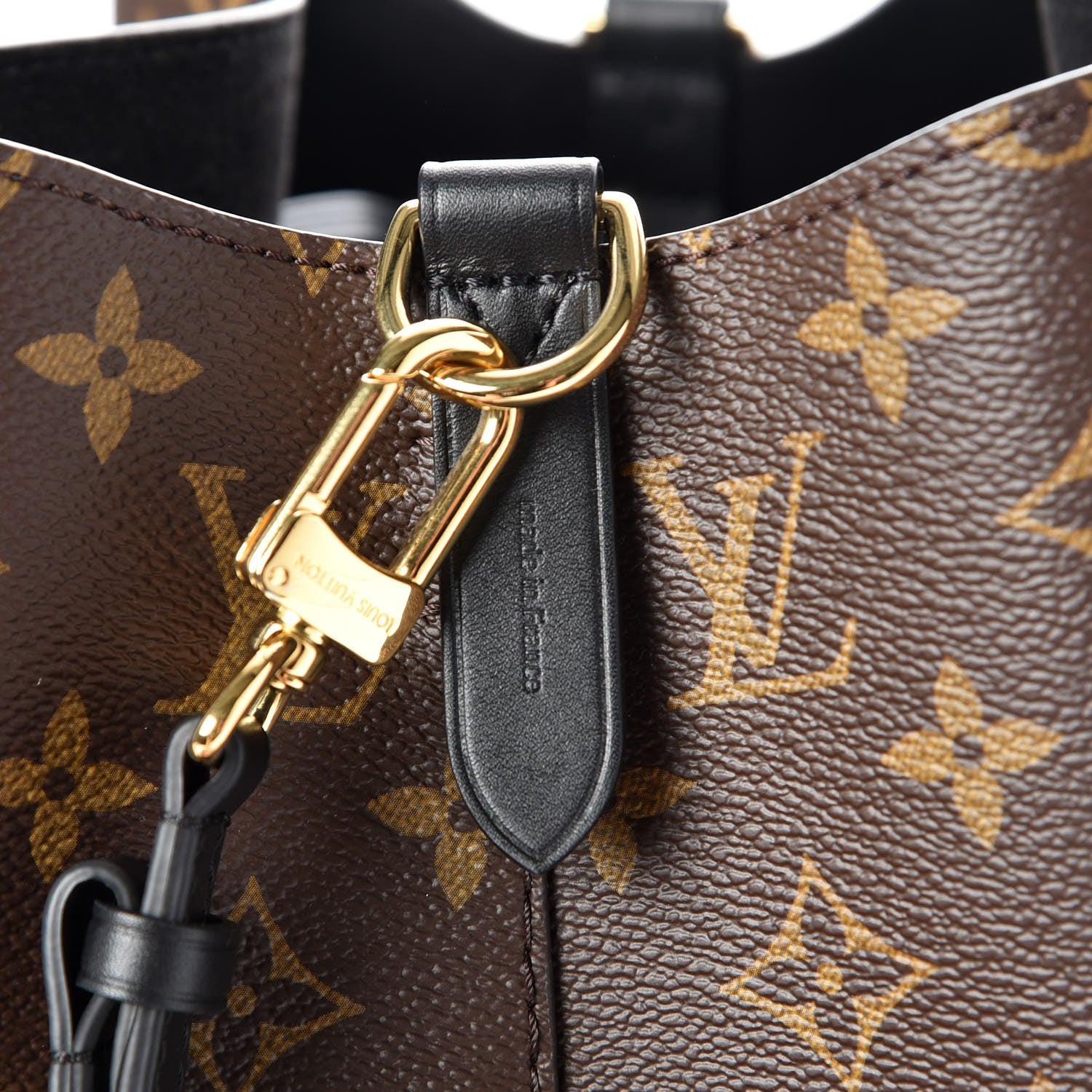 Louis Vuitton Monogram Neonoe MM Black 6 of 8