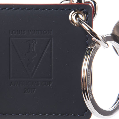 Louis Vuitton Damier Cobalt Latitude America's Cup Key Holder 3 of 3